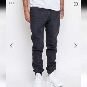 Zanerobe Black Sling Shot Pants Joggers36x32